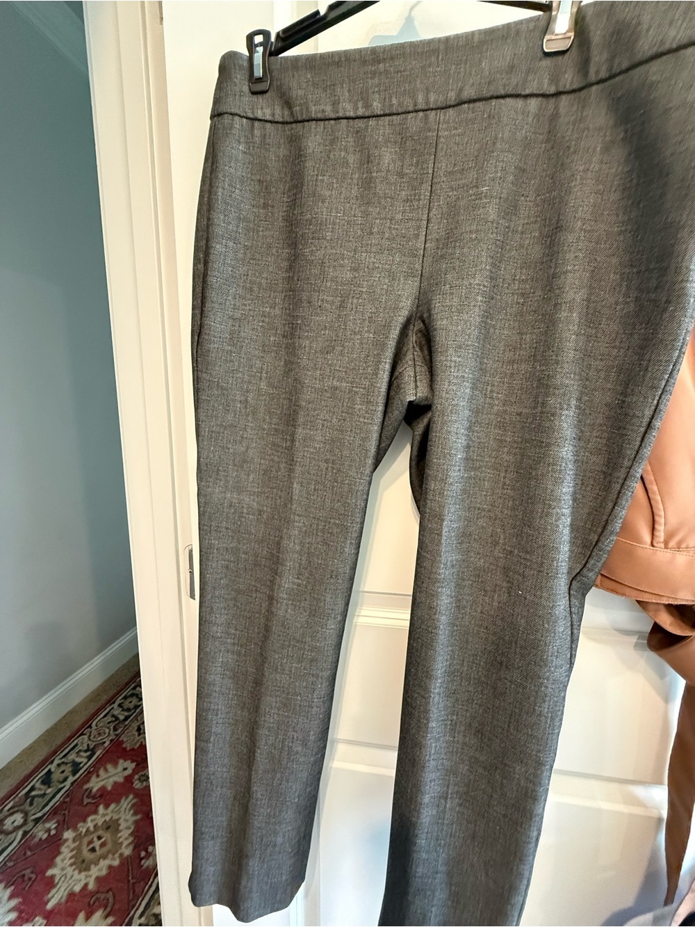 Talbots Gray Straight-Leg Ponte Pants